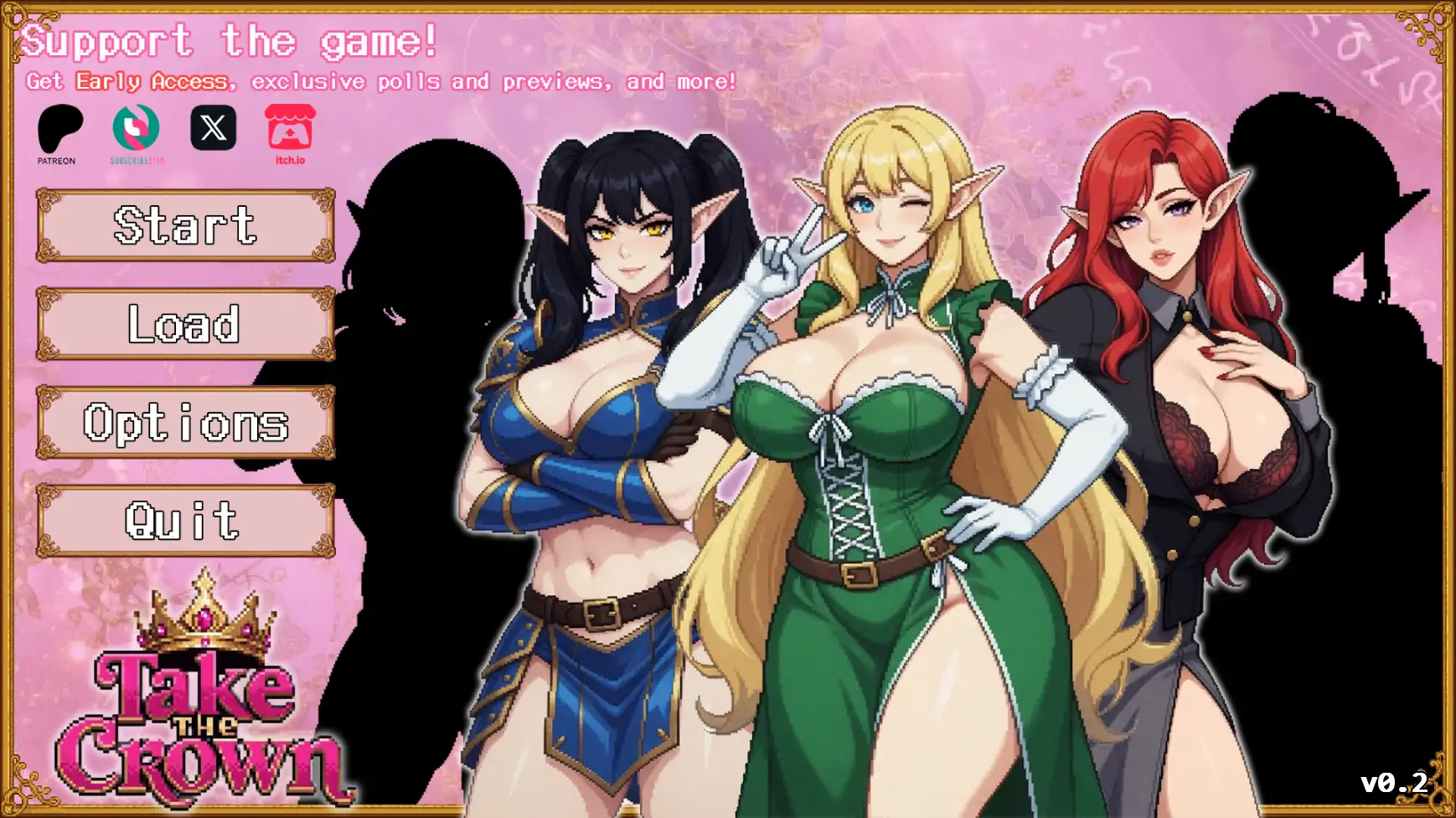 【日系SLG/AI汉化/沙盒】 精灵少女夺冠记v0.5 AI汉化版【PC+安卓/2.07G/更新】Take the Crown [v0.5]