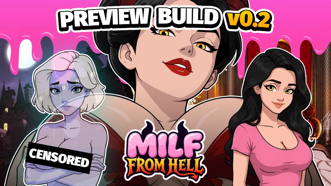 【欧美SLG/AI汉化/沙盒】地狱熟女0.3 AI汉化版【PC+安卓/3.4G/更新】MILF from Hell [v0.3 Preview]