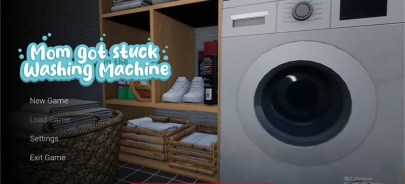 【3D沙盒/壁尻/全动态】妈妈被困在洗衣机里了 Ver1.8完结版+通关存档【PC/新作/1.6G】
